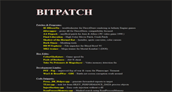 Desktop Screenshot of bitpatch.com
